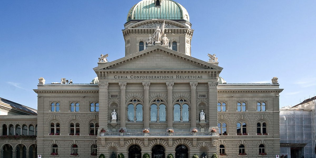 Le Palais fédéral à Berne