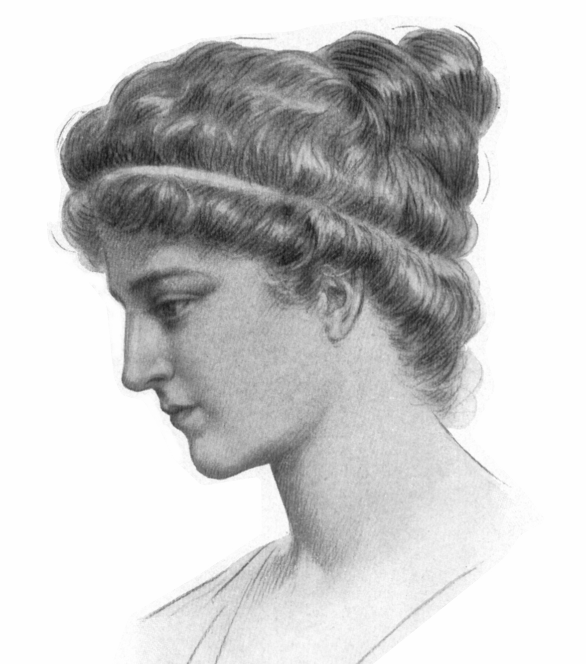 Fiktives Porträt der Hypatia von Alexandria