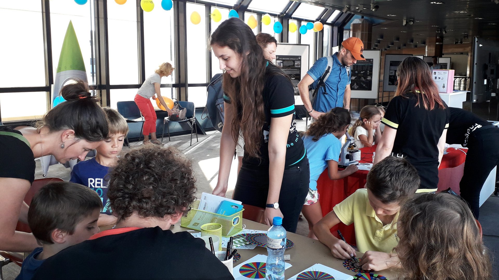 Animations sur le stand de SimplyScience en 2019