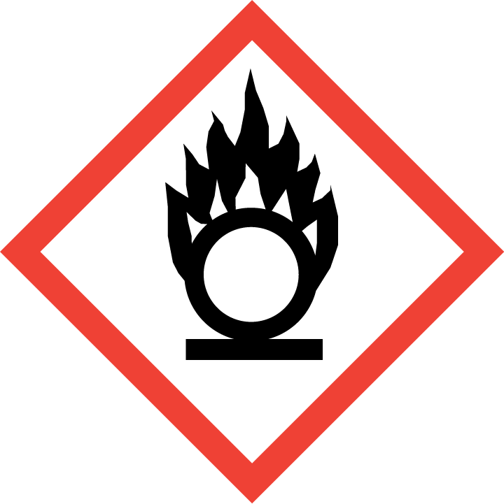 Gefahrensymbol: Brandfördernd