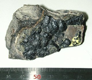 Pichblende, minerai d'uranium